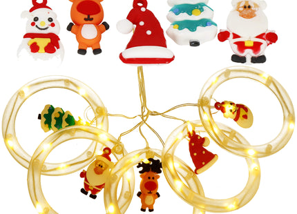 Lichtgordijn | IJspegel Verlichting | Figuren | 110 LED | 5 M |Warm Wit