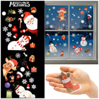 Raamstickers – Kerst – Kerst Stickers – Raamstickers Kinderen – Kerstversiering voor Binnen – Kerstdecoratie – 62 stuks