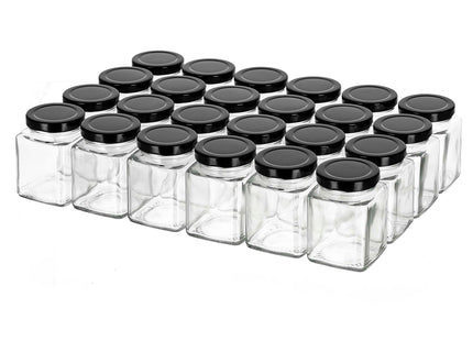 Kruidenpotjes - Specerijenpotjes - Kruidencontainers - 100 Ml - 24 Stuks