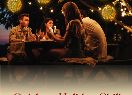 Lichtbol - Kerstversiering - Warm Wit - Flash Optie - Indoor & Outdoor - 300 Led - Ø 25 - Dimmer - 8/16 Timer