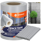 Vlechtband | Privacyfolie | Vlechtband Voor Tuinafsluiting | PVC | 35 m | Grijs