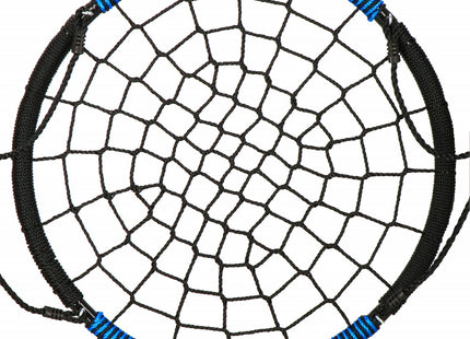 Nestschommel | Kinderschommel | Ø100 CM | Max 150 KG | Blauw/Zwart
