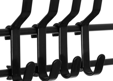 Kledingrek - Schoenenrek - Hoedenhangers - 6 - Etages - Metaal - 25x80x150 CM