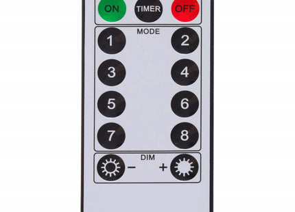 Kerstverlichting | 10,5 m | Batterij | Afstandsbediening | 100 LED | Multicolor