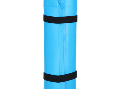 Slaapmat - 180 cm - Zelfopblazend - Inclusief Hoes - Lichtblauw