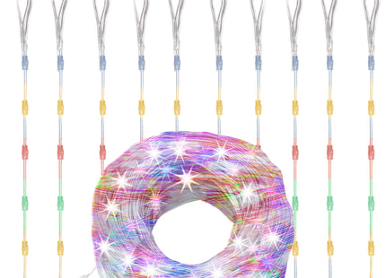 Lichtgordijn | IJspegel Verlichting | Inclusief USB En Afstandsbediening | 300 LED | Multicolor | 3 M Inclusief Flitsfunctie