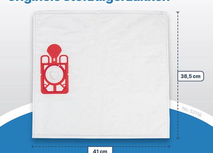 SQOON® - Stofzuigerzakken geschikt voor Numatic Henry, Hetty, James en PPR-240 | NVM 1CH | Model 604015 - 10 stuks