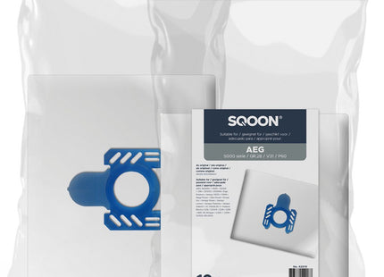 SQOON® Stofzuigerzakken  Geschikt voor AEG GR.28 - 10 Stuks