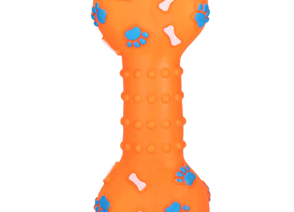 Hondenspeelgoed - Kauwbeen - Apporteren -Honden - Speeltje - Oranje - Rubber
