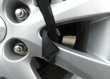 CarPassion Autohoes - Half Cover - Beschermhoes - Waterdicht & Vorstbestendig - Maat L - Grijs - 425-470 cm