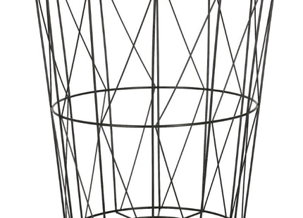 Salontafel | Salontafel Rond | Bijzettafel | 1 Stuk | 35 cm | Zwart/Hout