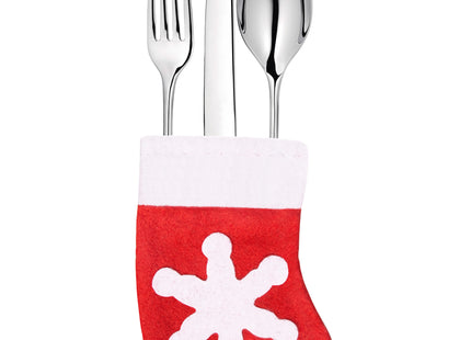 Bestekzakje - Kerst - Kerstversiering - Kerst Sok - Decoratie - 3 stuks