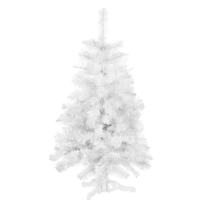Kunstkerstboom | Besneeuwd Witte Spar | 120 cm | Zonder Verlichting