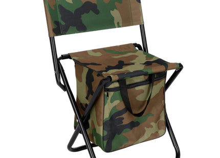 Campingkruk - Kampeerkruk - Viskruk - Opvouwbaar - Inclusief Draagriem - Camouflage