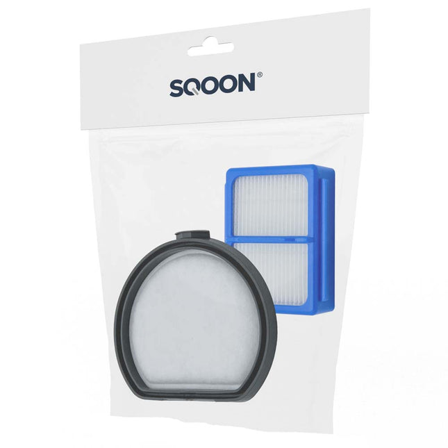 SQOON® Stofzuigerfilters Geschikt voor AEG QX9 Series – ASKQX9 – Vervangt 9009230922 – Set van 2