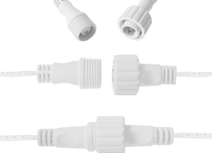IJspegel Verlichting | 20 m + 2.5 m Snoer | Inclusief Afstandsbediening | 500 LED | Koel Wit | Koppelbaar