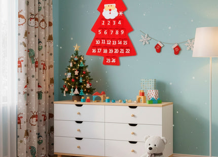 Adventskalender | 24 lades | Hangend | Kerstboom
