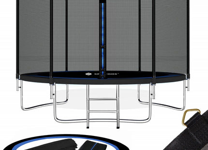 Trampoline | Trampoline met veiligheidsnet | Tuin | 305 cm | Zwart
