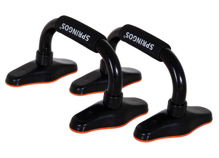 Opdruksteun | 2 Stuks | Zwart/Oranje