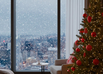 Kerstballen | 100 Stuks | Rood Tinten | Onbreekbaar