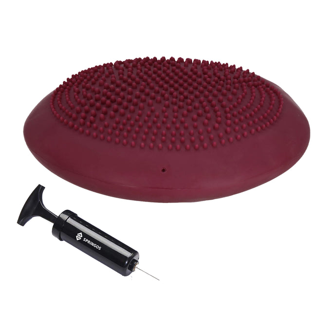 Balanskussen | Inclusief Pomp | Paars | 34 cm