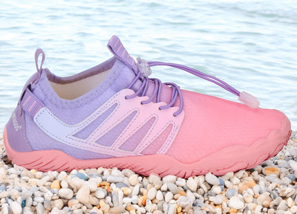 Springos Waterschoenen - AQUA Shoes - Sneldrogend - Rubber - Unisex - Roze/ Paars - Maat 36