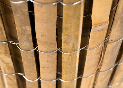 Balkonscherm - Privacyscherm - Hoge Kwaliteit - Waterbestendig - UV-bescherming - 1 x5 m - Naturel - PE