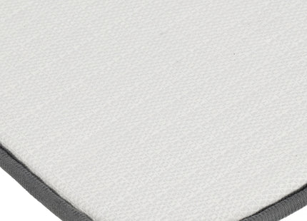 Badkamermat - Antislip - Sneldrogend -Grafiet - 80 x 50 cm