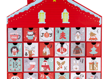 Adventskalender | 24 Delig | Papier | Kerstboom
