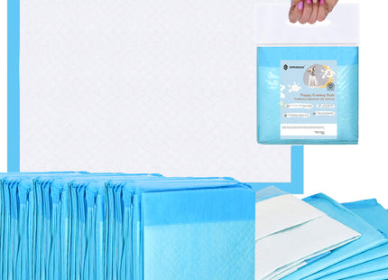 Puppy Training Pads| Plasmatjes Hond | Zindelijkheidstraining | 100 Stuks | 35 x 45 cm