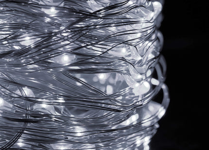 Kerstboomverlichting - Ijspegels - 100 LED - 3 M - Koud Wit