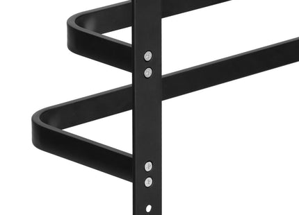 Handdoekrek | Handdoekrek Badkamer | 49 cm | Zwart
