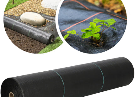 Worteldoek - Anti -Onkruid - Beschermfolie -  90g - 1,1X10M - Zwart