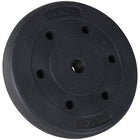 Halterschijf | 1 x 20 kg | Kunststof | Zwart