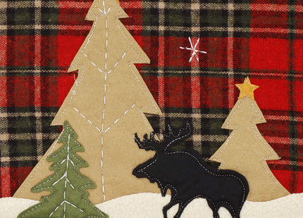Placemat - Kerst - Rendier -   44 x 33 cm