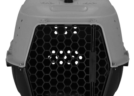 Katten Reismand - Reismand - Kattenmand - Draagbaar - Grijs/ Zwart - 7kg - 48 x 33 x 28 cm