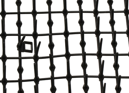 Dierwerende Mat - Katten - Vogels - Verjager - Met Ankers - Herbruikbaar - Duurzaam - 200 x 29,5 cm - Zwart