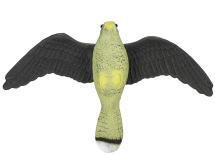 Duivenverjager | Vogelverjager | Vogelverschrikker | Valk | 33,5 x 50 x 9 cm | Zwart