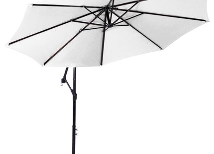 Parasol | Parasols | Kantelbaar | Waterafstotend | Lichtgrijs | 300 cm