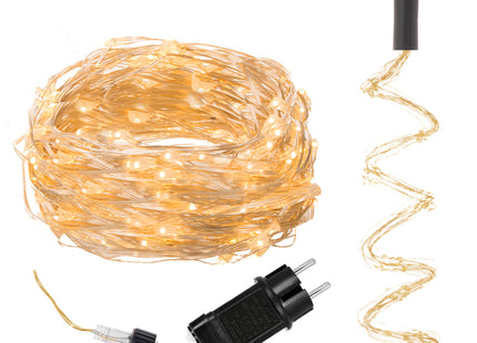 Kerstverlichting - Kerstboomverlichting - Engelenhaar - 300 LED - Warm Wit