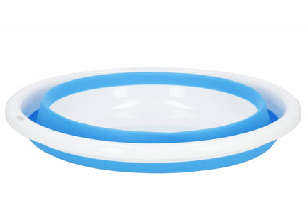 Spoelbak | Opvouwbare Spoelbak | Schaal | 9L | Blauw/Wit
