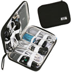 Etui | Reistas | Elektronica | Multifunctionele Elektronica Organizer | 25 x 19 x 2 cm | Zwart