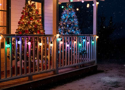 Kerstverlichting - Kerstboomverlichting - 15 LED - Multicolor - 10,5 M