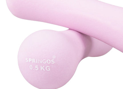 Dumbbell Set - 0.5 KG - Roze