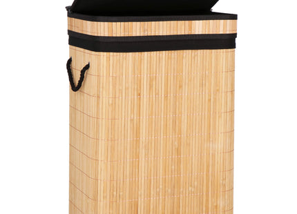 Wasmand | 72 Liter | Bruin / Zwart
