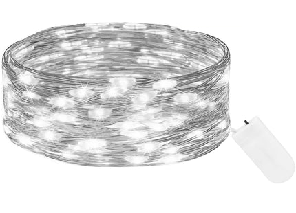 Kerstboomverlichting | Met 10 LED Lampjes | 1 M | Koel Wit
