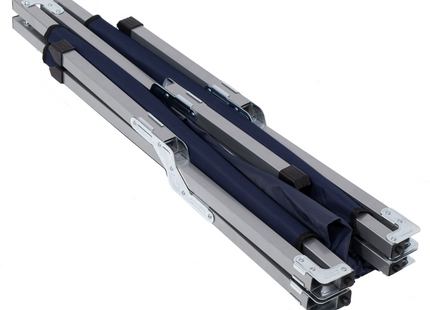 Kampeerbed | Stretcher | Marineblauw | Tot 150 KG | 190,5 CM