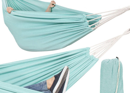 Hangmat | Extra Stevig | Inclusief Opbergtas | Mint | 200 x 150 cm