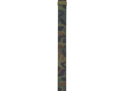 Riem - Buidel set - Polyester - Ritssluiting - Militair - camouflagegesp - Groen - 125 cm