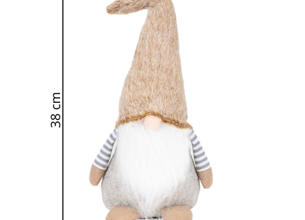Kerstkabouter - Gnome - Kerstdwerg - Kerstversiering - 38 cm